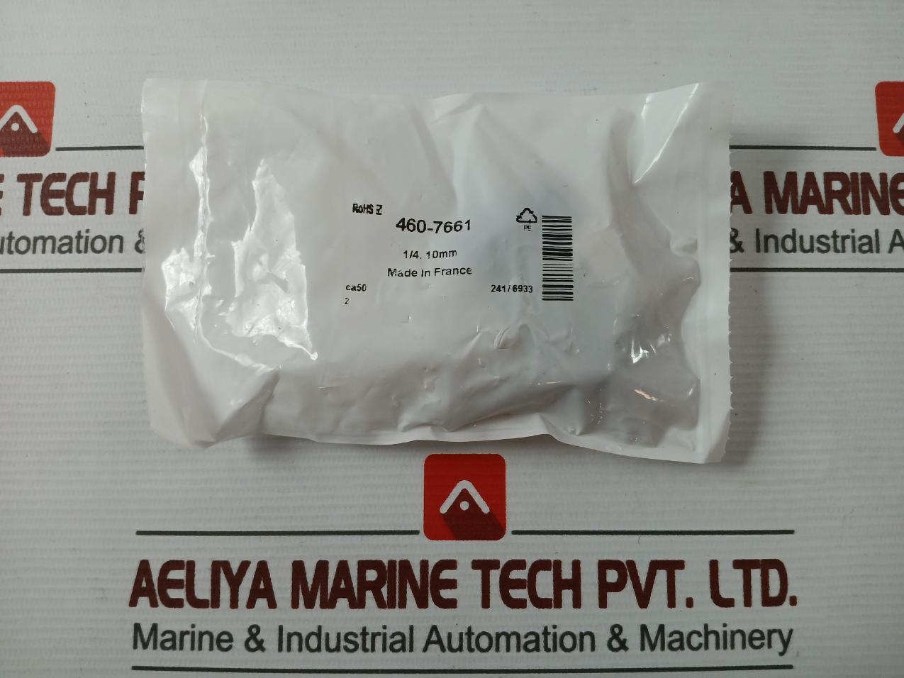 Lot of 2X RS 460-7661 Series Elbow Threaded Adaptor 1/4. 10MM