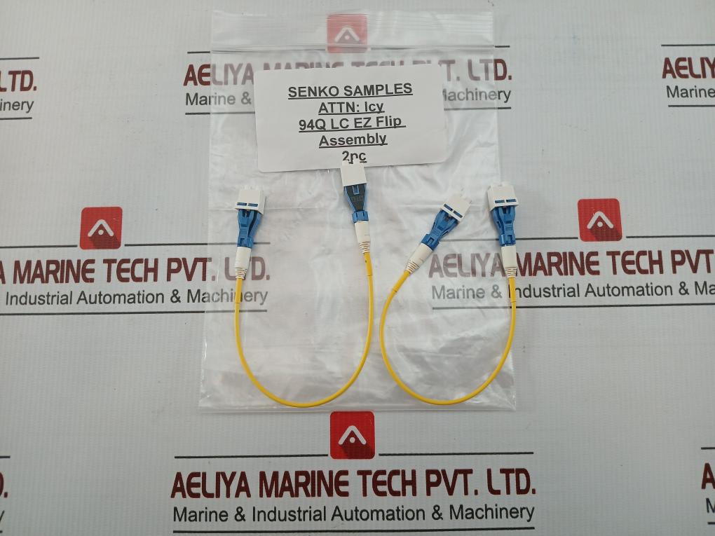 Lot Of 2X Senko Lc Duplex Fiber Optic Connector Ez-flip