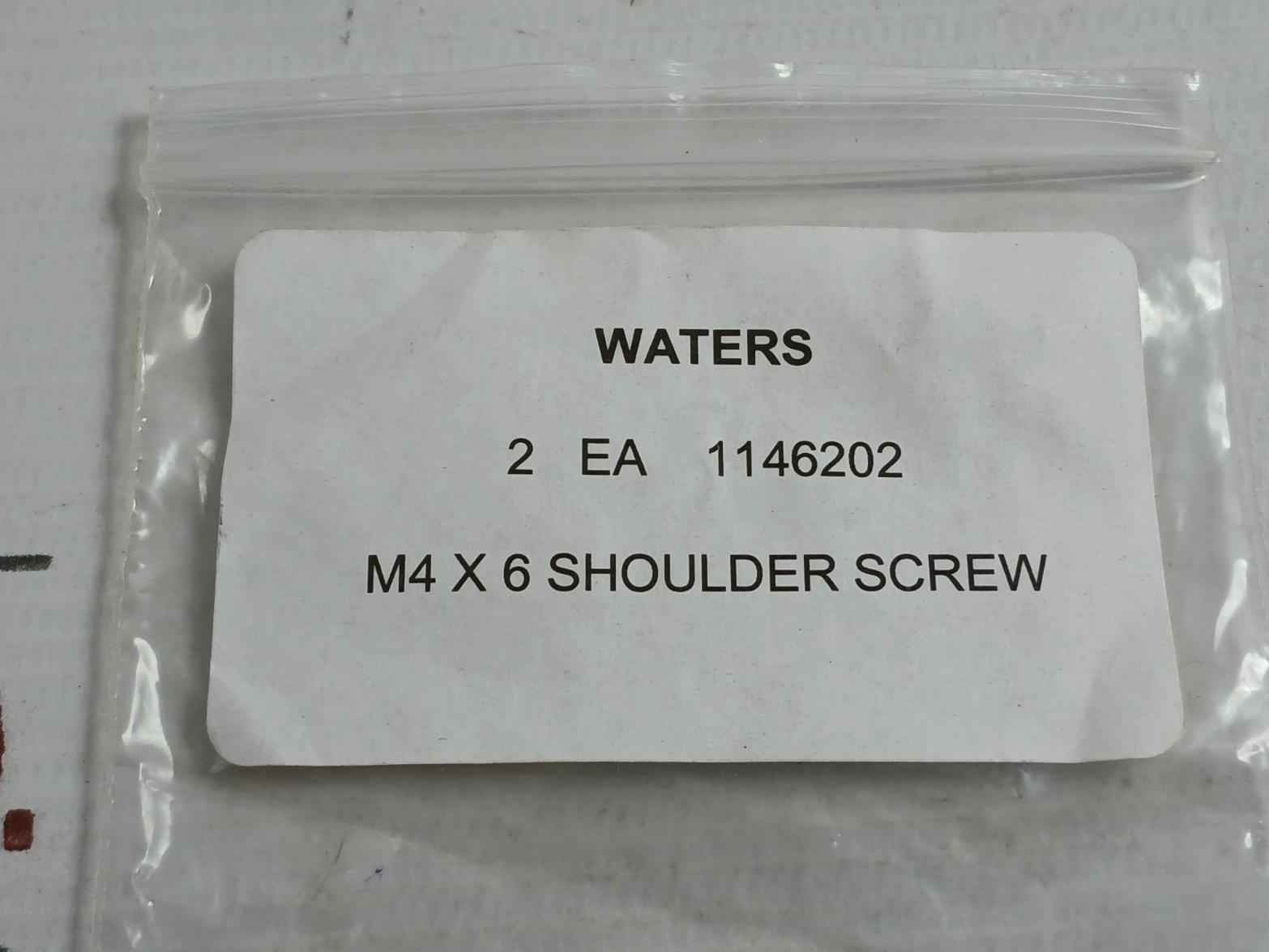 Lot Of 2X Shoulder Screw M4 X 6 Waters