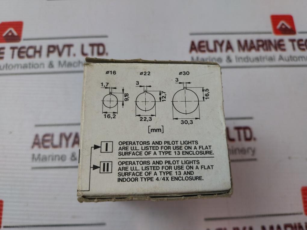 Lot of 2X SQUARE D D1V2G Pilot Light Bezel