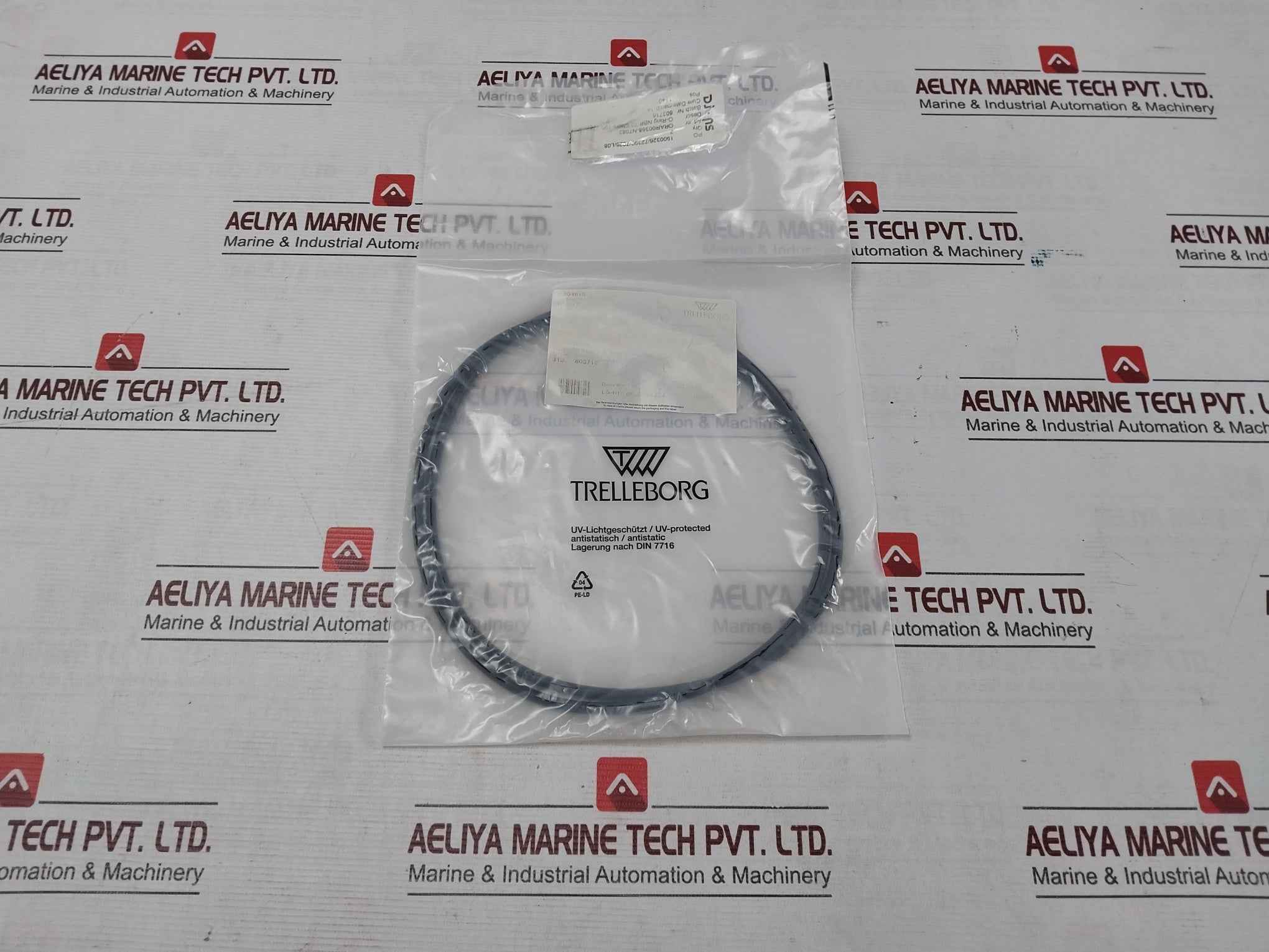 Lot Of 2X Trelleborg Orar00368-n7083 O-ring Nbr 70 Shore A Black 196 22 X 5