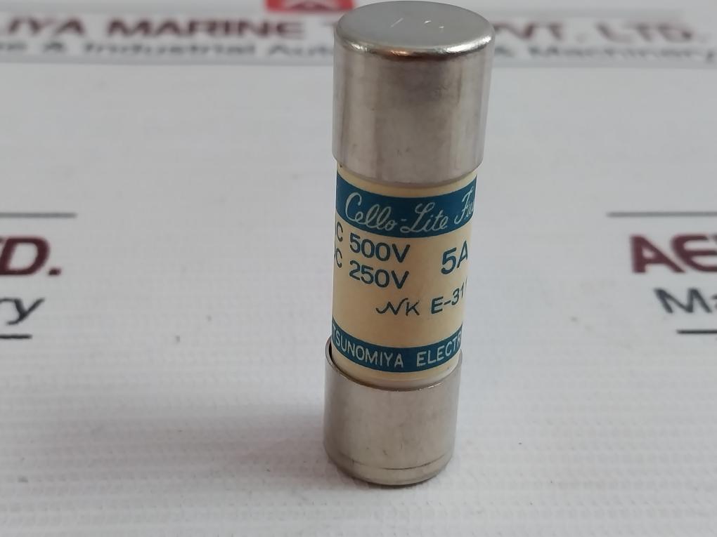 Lot OF 2X UTSUNOMIYA ELECTRIC UC1 Cello-lite Fuse 216200-0001 AC 500V