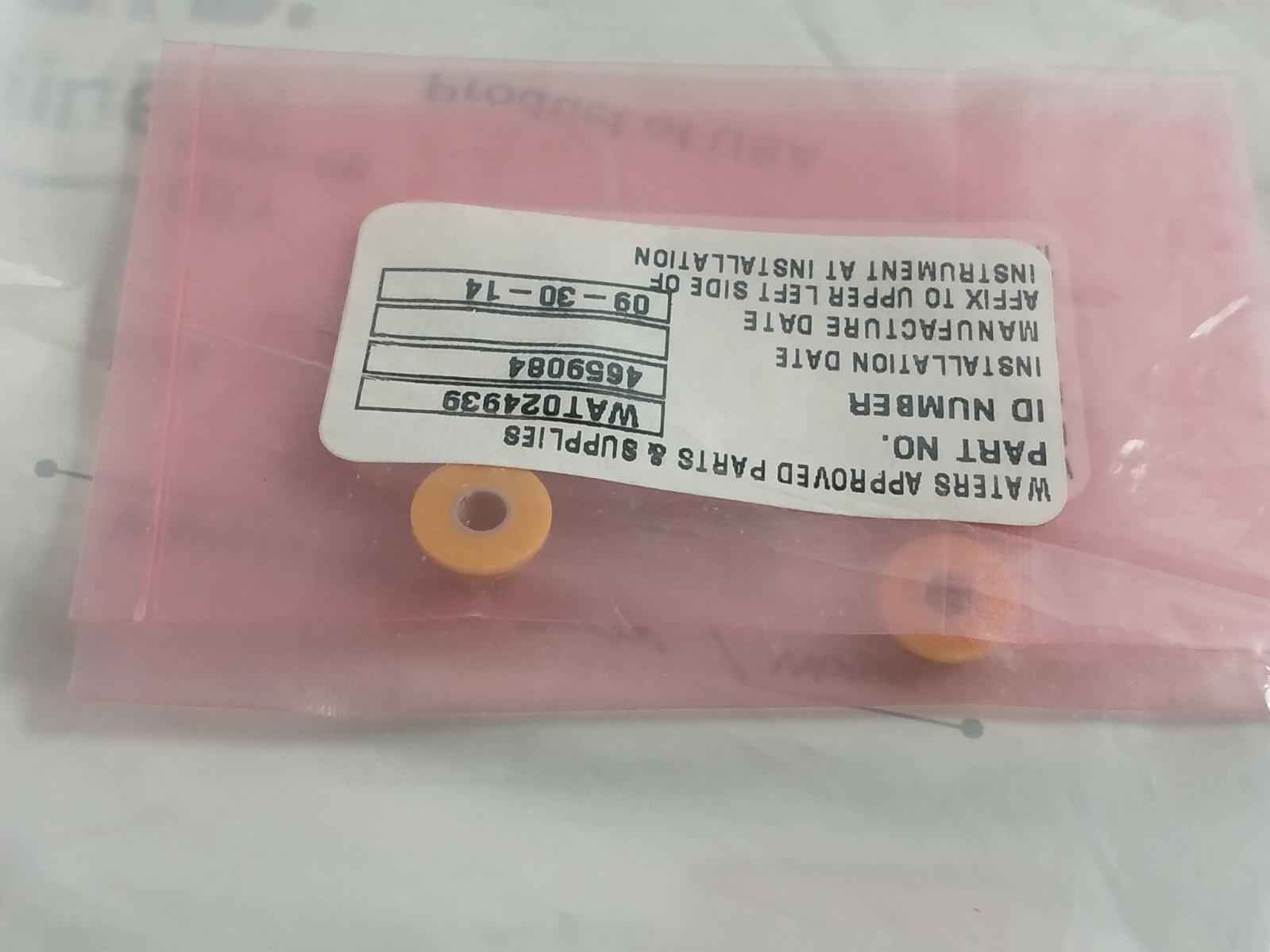 Lot Of 2X Waters Plunger Seal 1/8 In With Bearing Part No: Wat024939