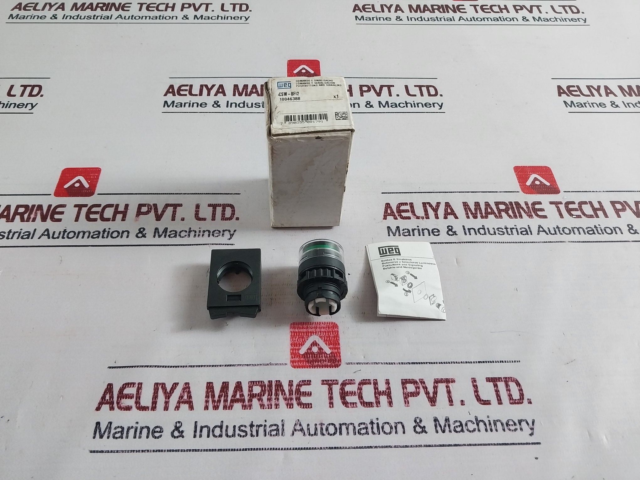Lot Of 2X Weg CSW-BFI2 Pushbutton And Signaling Switch