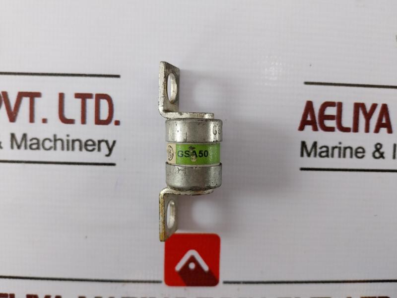 Lot of 2X General Electric GSA50 50A 250V Super Rapid Fuse 03/48