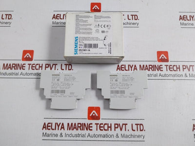 Lot of 3X 3RV1901-1A Auxiliary Contact Block 5O/60HZ 240V Siemens