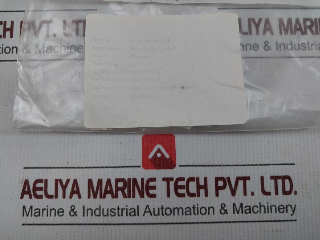Lot Of 3X 600630-7225-1 Side Cover Gasket For Cargo Tank Econosto