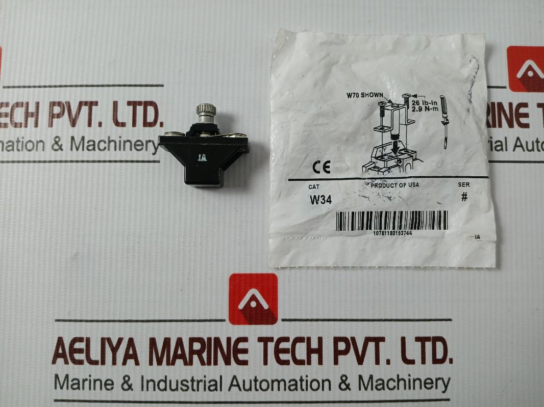 Lot of 3X ALLEN-BRADLEY W34 Heating Element