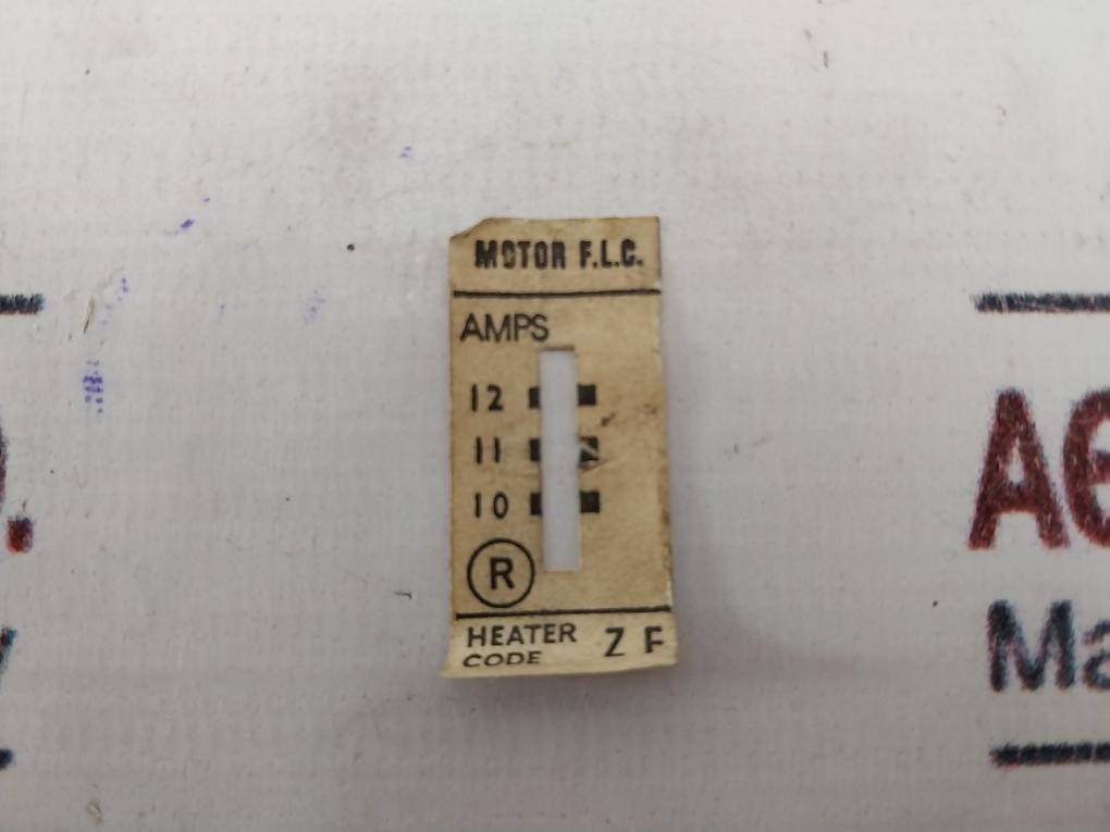 Lot of 3X Allen West OLRHZF Overload Relay Heater Pack 10-12 Amps