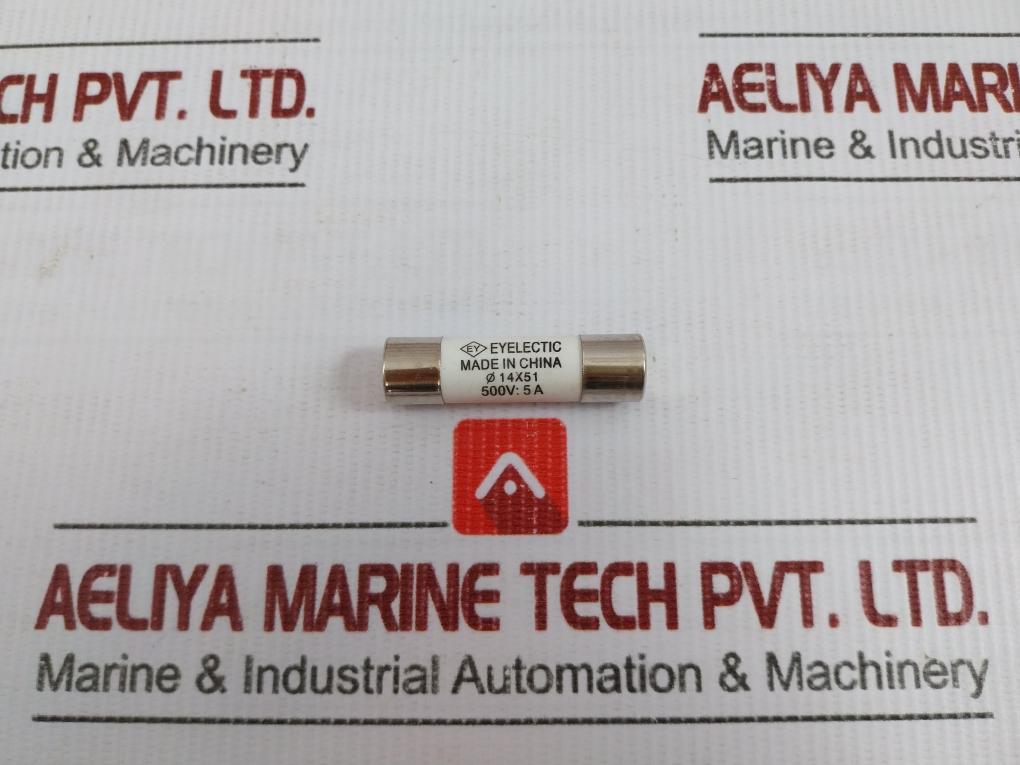 Lot Of 3X Cylindrical Cartridge Fuse 500V 5A Eyelectic