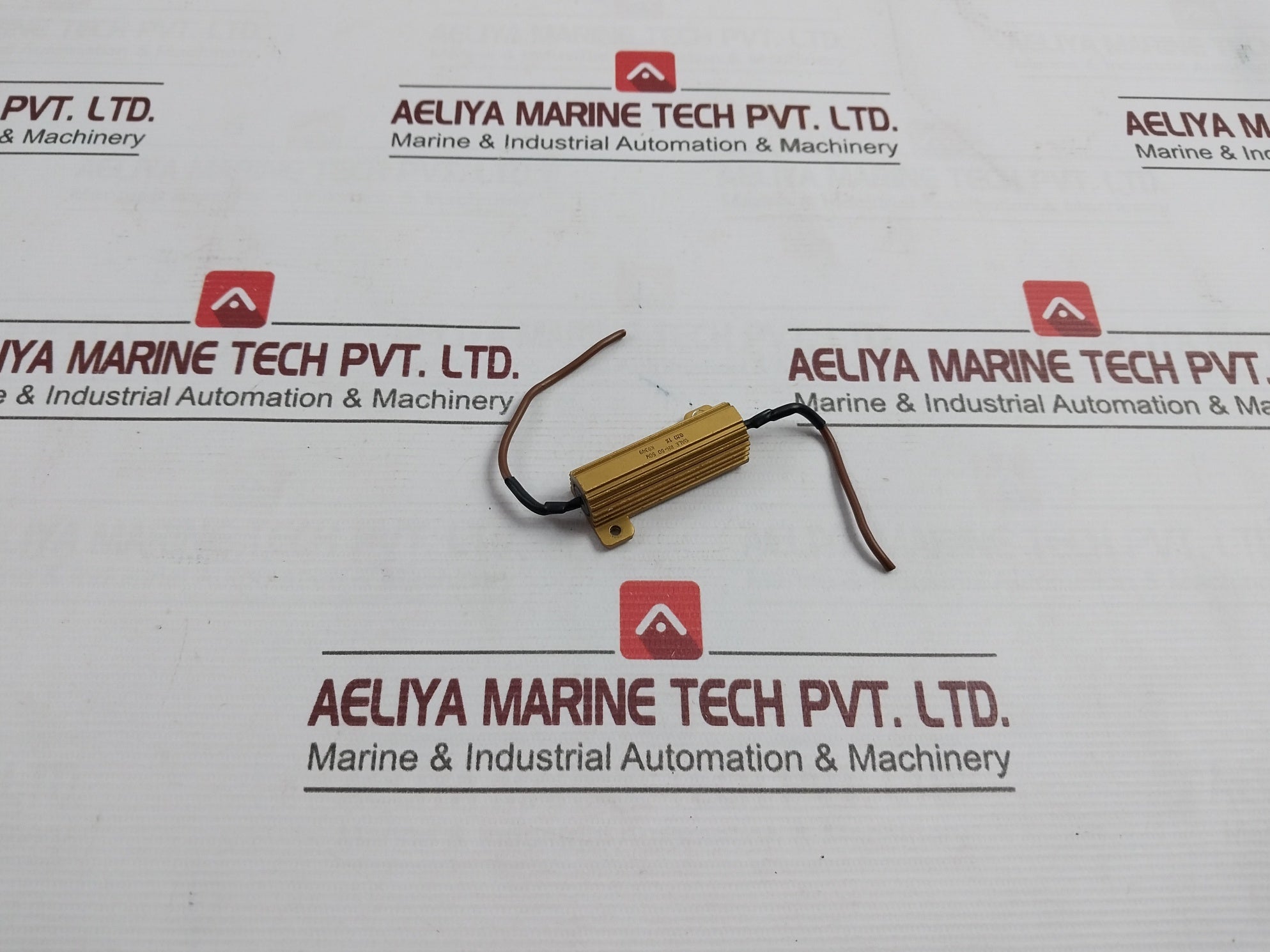 Lot of 3X DALE RH-50 Wire Wound Resistor 50W 82 OHM 1%