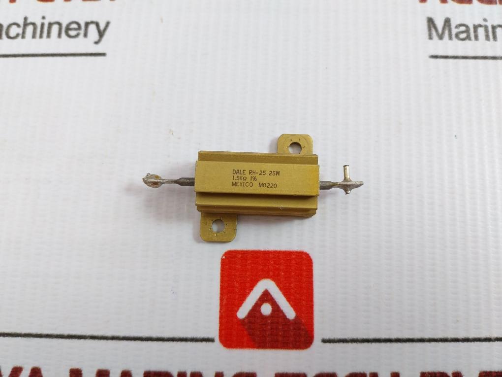 Lot Of 3X Dale Wirewound Power Resistor 1.5 K Ohm 25 W Rh-25