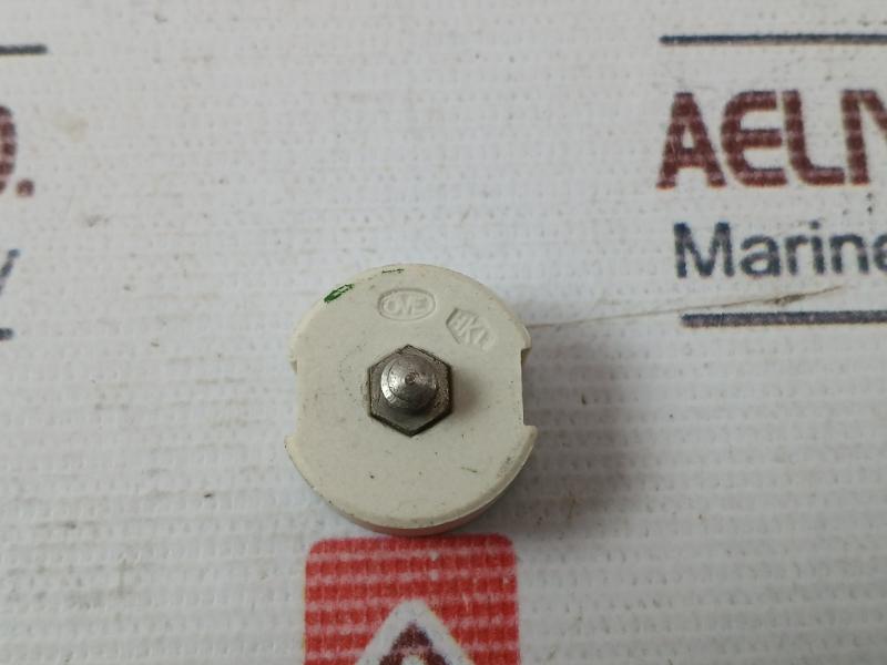 Lot of 3X ENSTO 6A 500V HKL Green Ceramic Screw For Fuse Diazed DIII