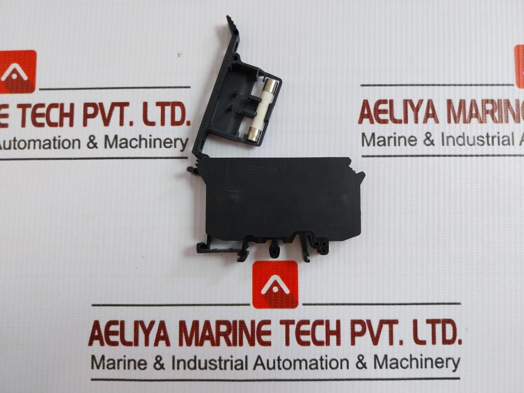 Lot Of 3X Fuse Modular Terminal Block Uk6,3-hesi Phoenix Contact 600V 10A