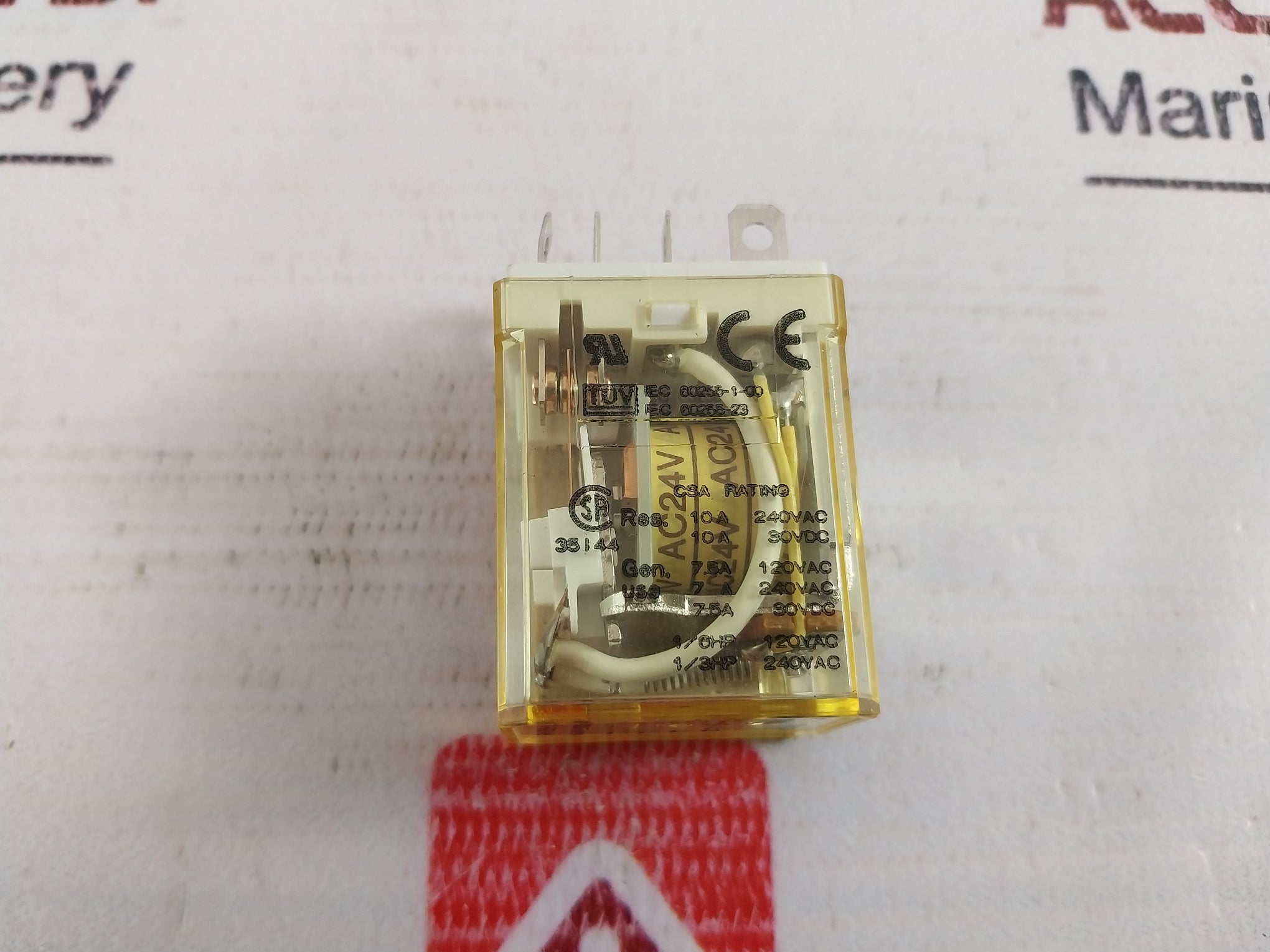 Lot Of 3X IDEC RH2B-UL Power Relay 10a 240vac 50/60 hz