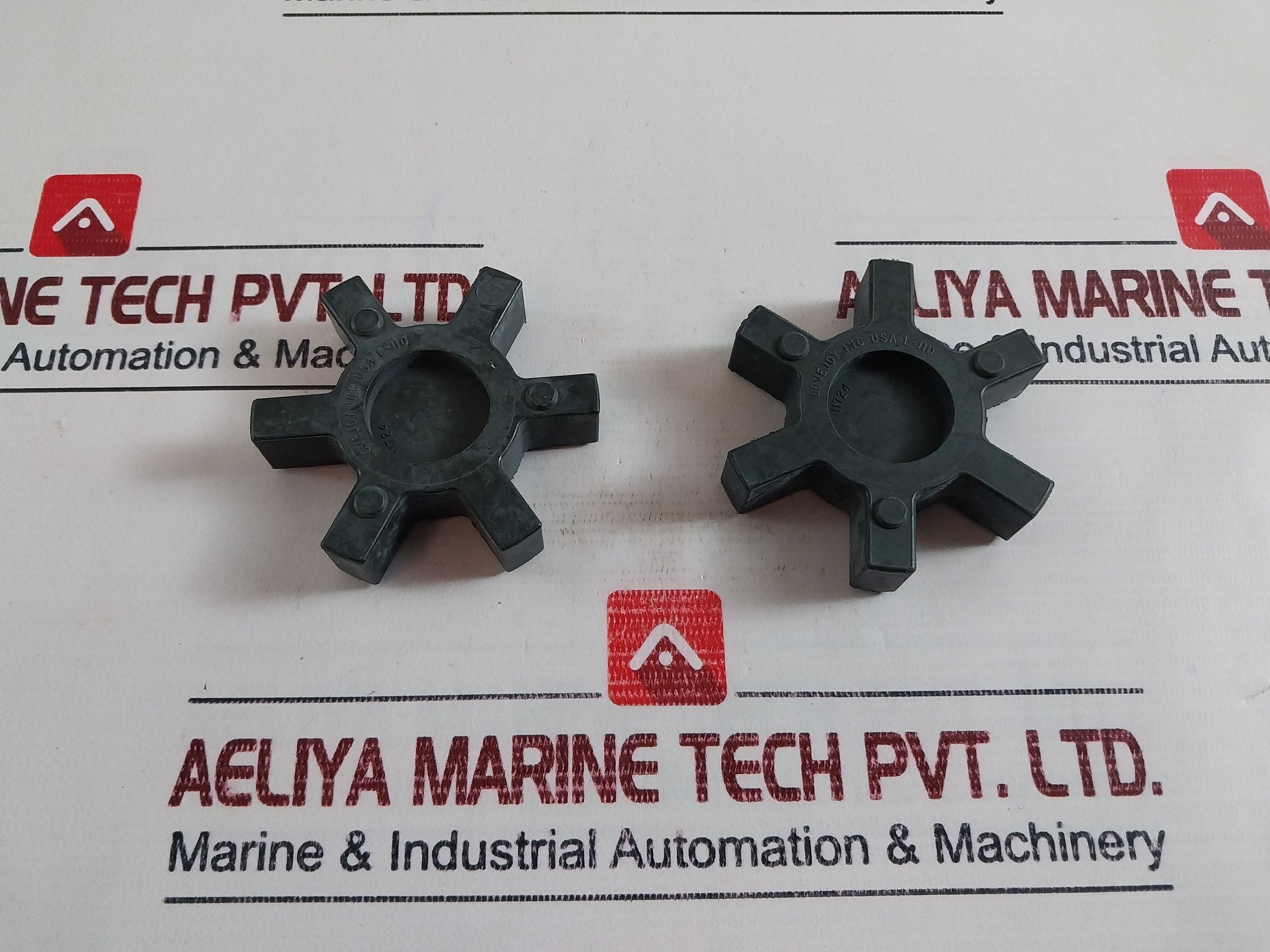 Lot of 3X Lovejoy 11724 Rubber Coupling Spider L-110,Bb3-01000-025