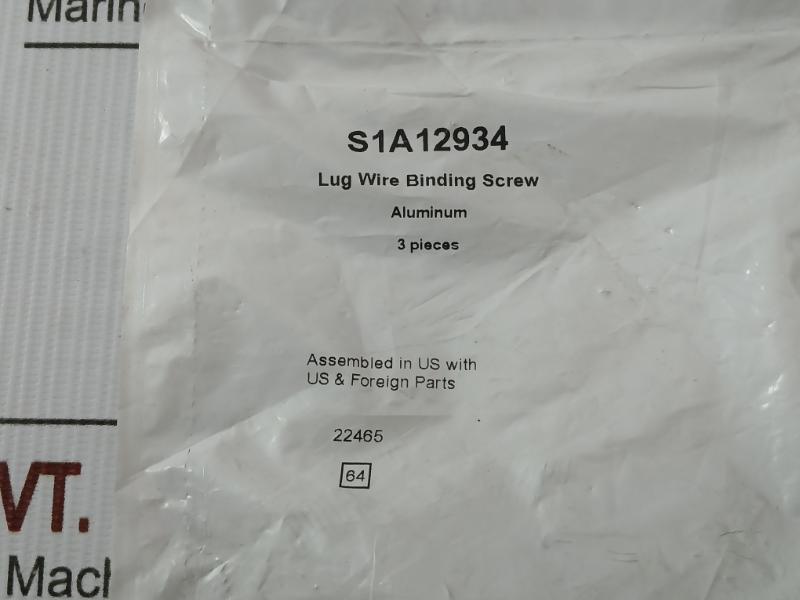Lot Of 3X Lug Wire Binding Screw Schneider Electric S1A12934