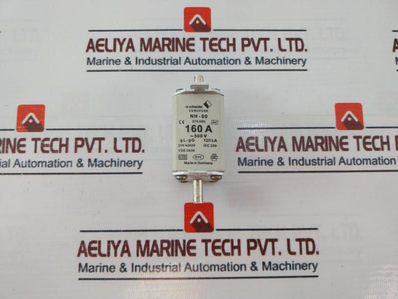Lot of 3X M.SCHNEIDER 370096 Eurofuse AC 500V/160A