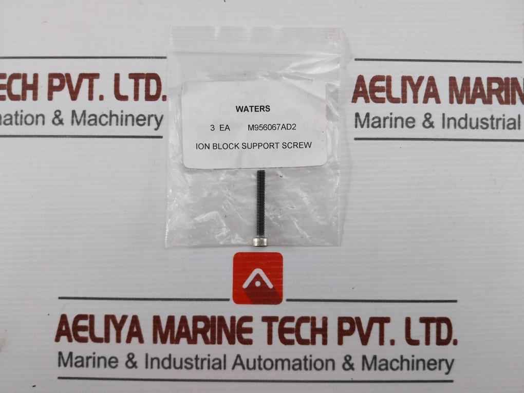Lot Of 3X M956067Ad2 Waters Ion Block Support Screw