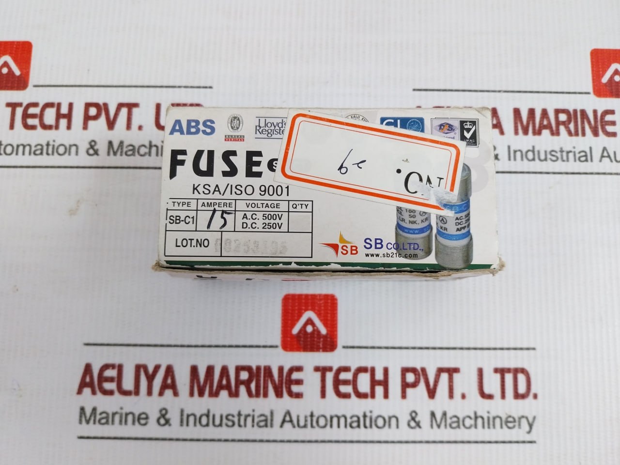 Lot Of 3X Sb Cartrige Fuse 15A A.C.500V Part No Sb-c1