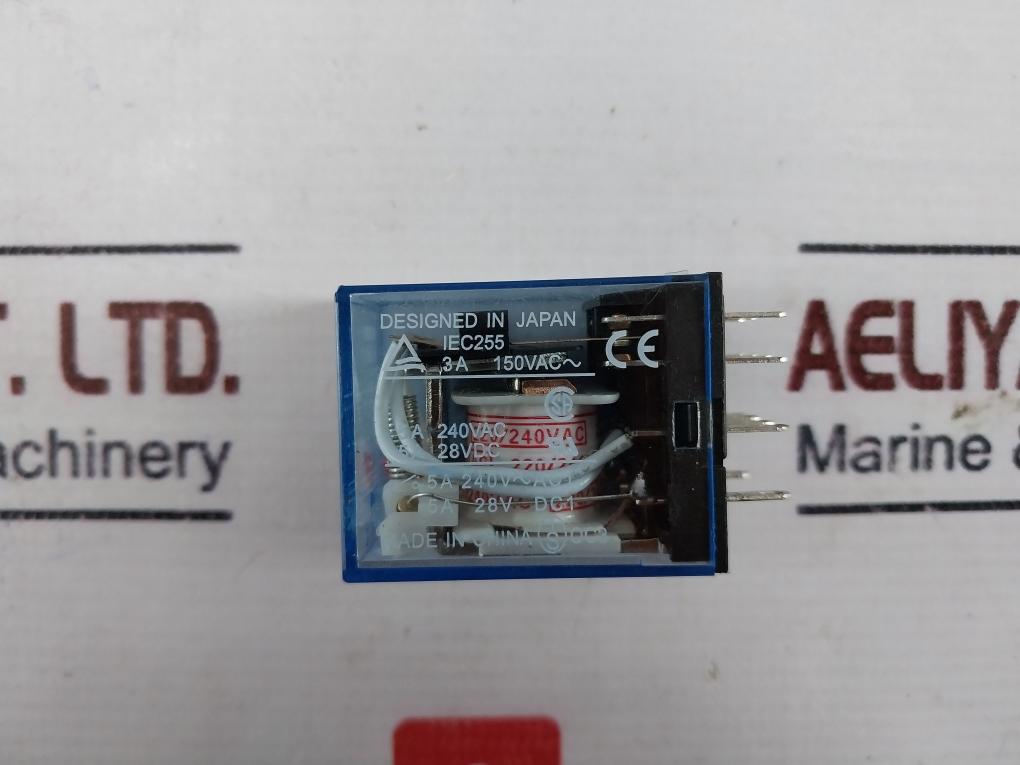 Lot of 3X Omron MY4N-J General Purpose Relay 3A 250VAC~