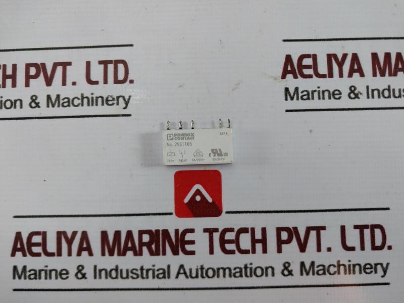 Lot of 3X PHOENIX CONTACT 2961105 Power Relay 6A 24VDC