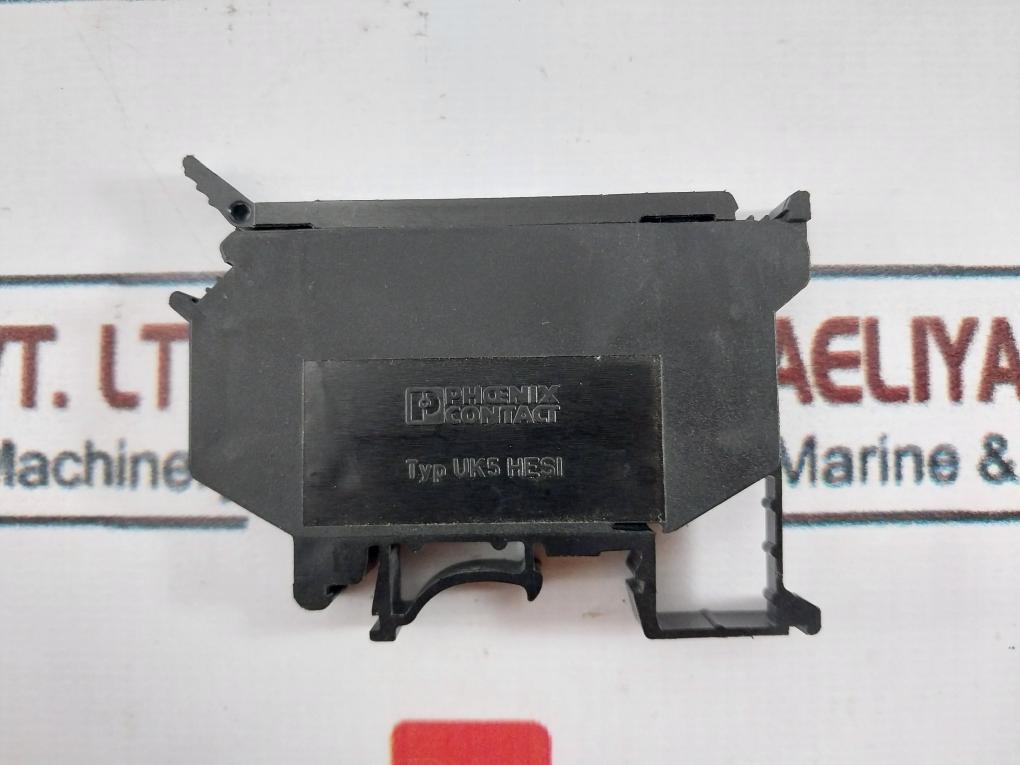 Lot of 3X Phoenix Contact UK5 HESI Fuse Modular Terminal Block Max 6,3A 800V