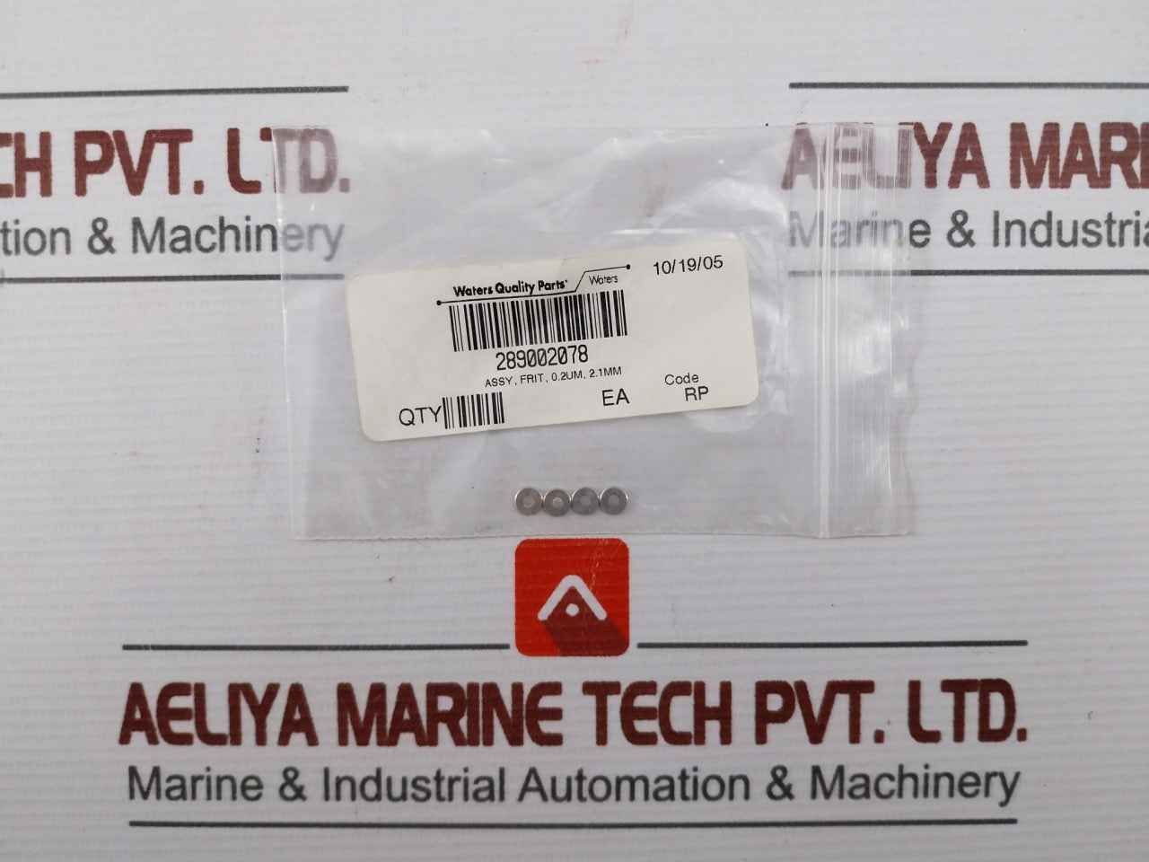 Lot Of 4X 289002078 Waters Frit Assy