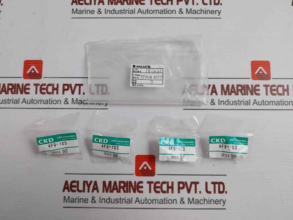 Lot Of 4X 4F9-103 Piston Assembly 18(A.B) Ckd