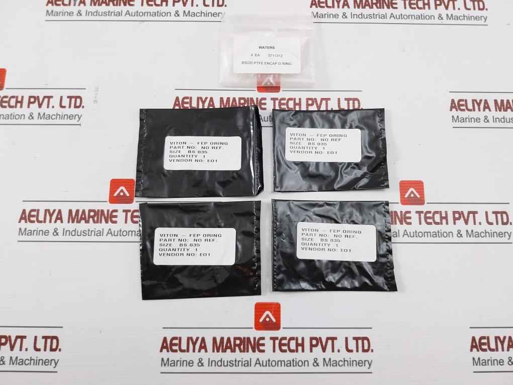 Lot Of 4X 5711312 Ptfe Encap O Ring Waters