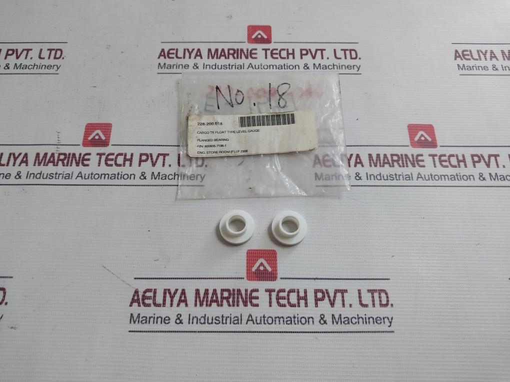 Lot of 4X 600605-7196-1 Flanged Bearing for Cargo TK Float Ttpe Level Gauge