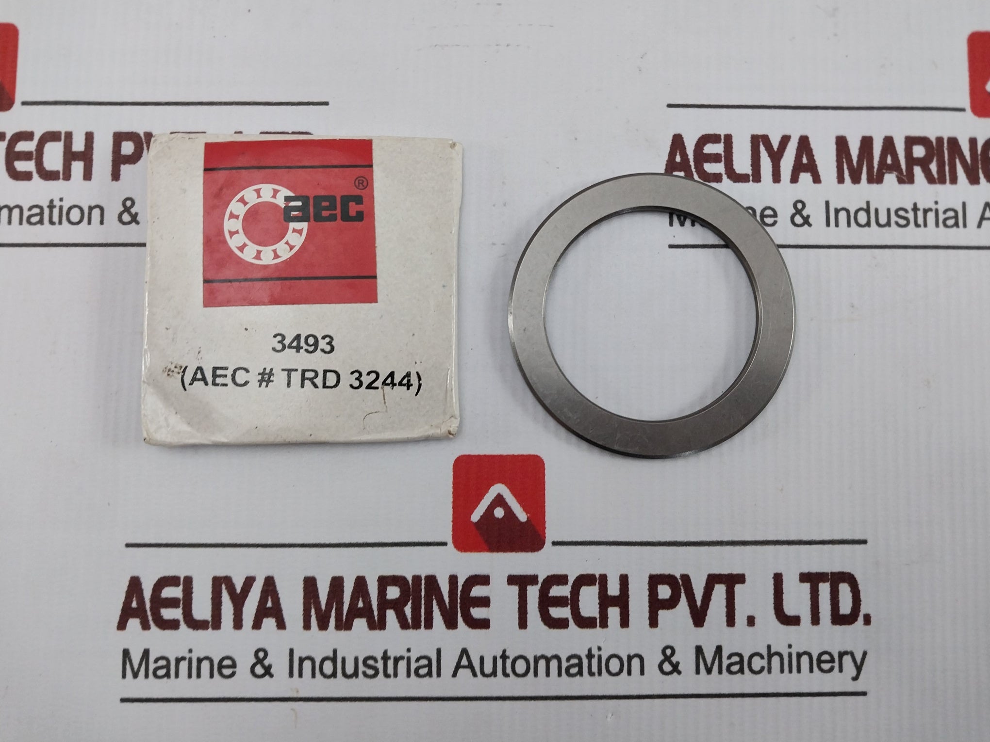 Lot of 4X AEC 3493 Thrust Roller Bearing Washer RACE 2-1/2", 4", 6" 7500 PSI M29