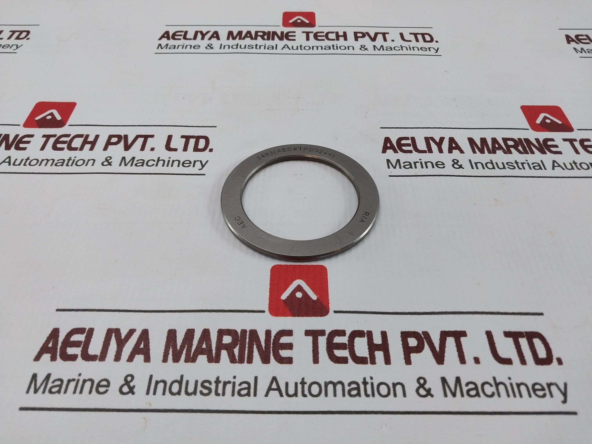 Lot of 4X AEC 3493 Thrust Roller Bearing Washer RACE 2-1/2", 4", 6" 7500 PSI M29