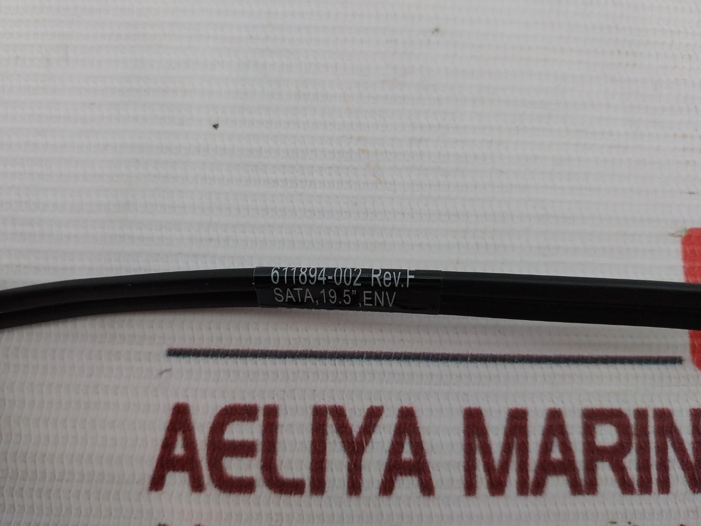 Lot of 4X FOXCONN 611894-002 Sata Cable Rev.F 19.5" AWM21455 80C 30V VW-1