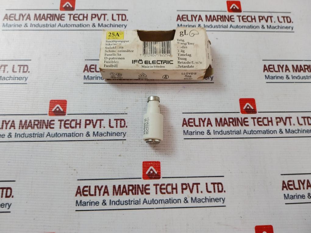 Lot of 4X IFO Electric 25/500 Diazed GL Fuse 25AMP