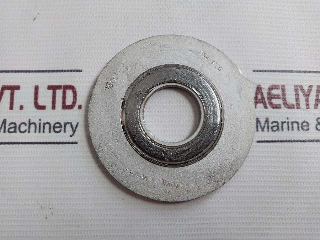 Lot of 4X KUKIL ASME B16.20 Spiral Wound Gasket For Boiler Mounting Pipe