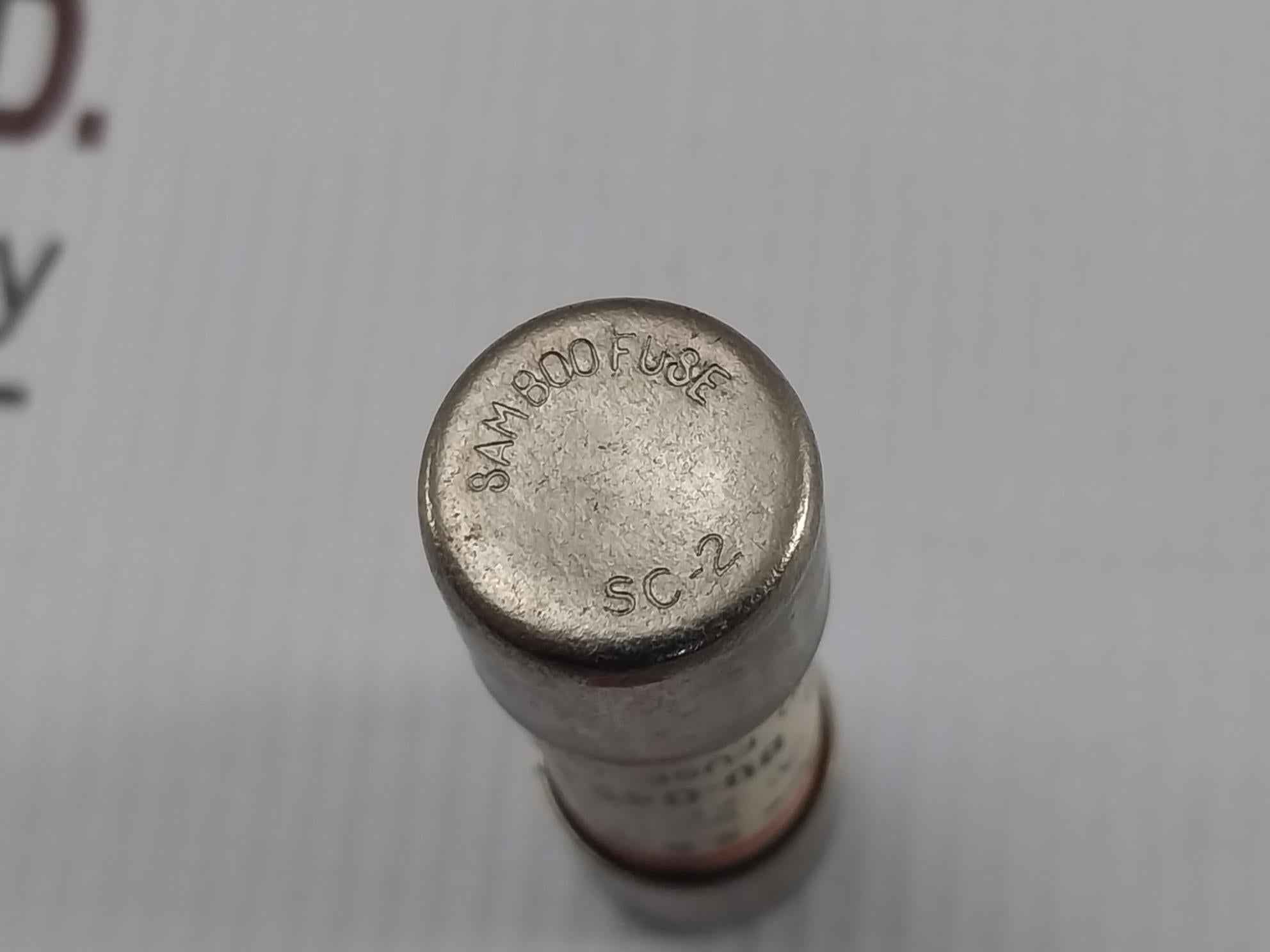 Lot Of 4X Sam Boo Sc-2 Cartridge S.B Fuse 3A Ac 500V Bc 10Ka
