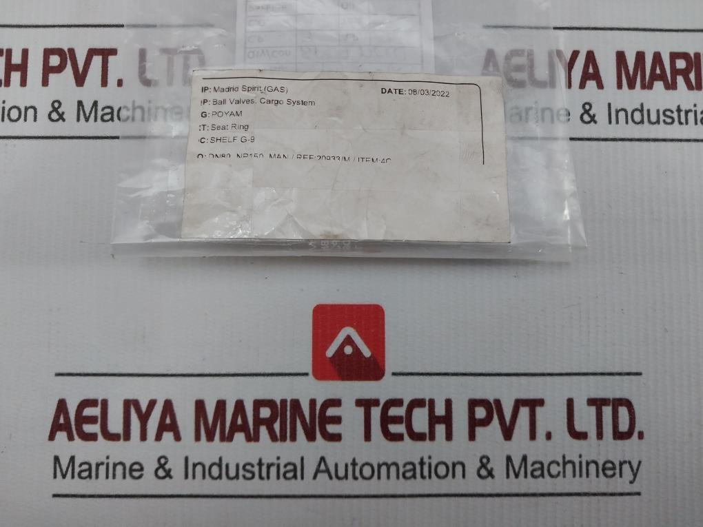 Lot Of 4X Seat Ring For Ball Valve Cargo System Poyam