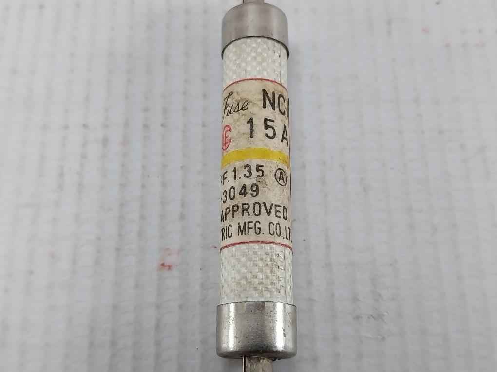 Lot Of 4X Utsunomiya Electric Nc1 Cello-lite Fuse 15A Ac 500V Rc 20Ka