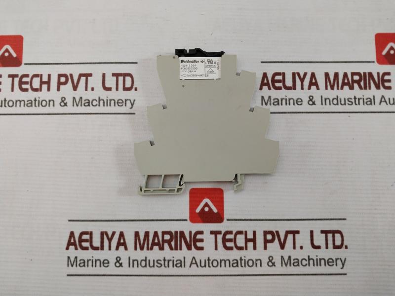 Lot of 4X Weidmuller MRS 8533640000 Relay Module 24VDC 1CO 6A/250V