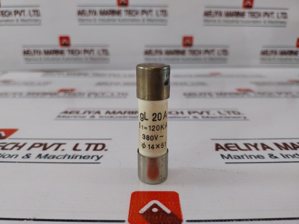 Lot of 4X GL 20A 380V Ceramic Cartridge HRC Fuse