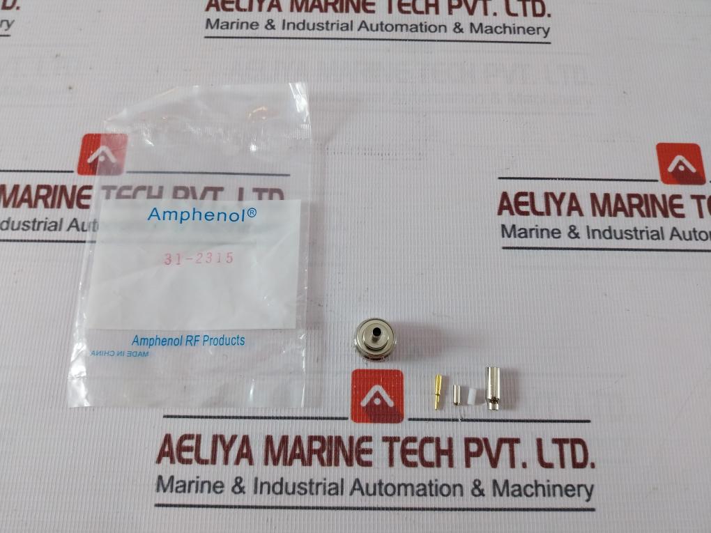 Lot of 5X Amphenol 31-2315 TNC Connector Plug Male Pin Crimp L8000AU
