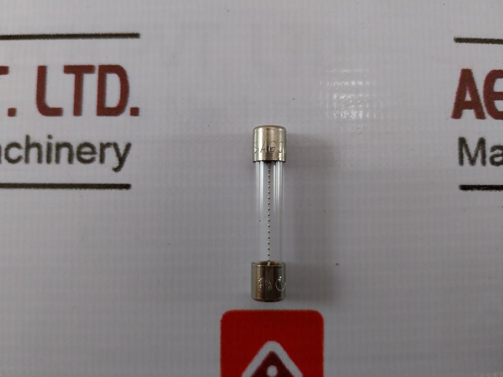 Lot of 5X BUSSMANN AGC 10A Glass Fuse Fast Acting Quick Break