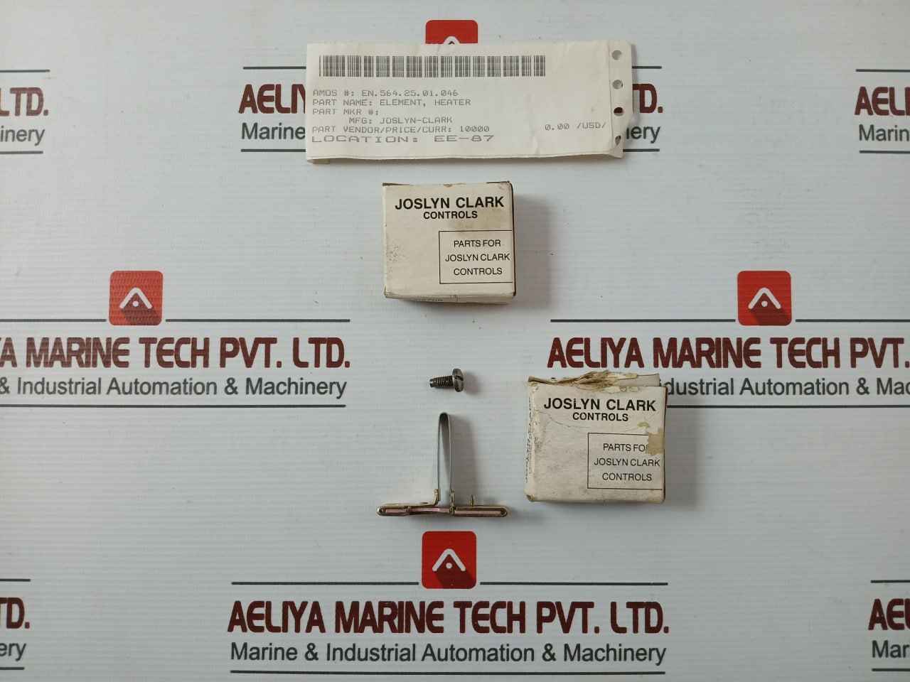 Lot Of 5X Joslyn-clark 2443 Thermal Overload Heater