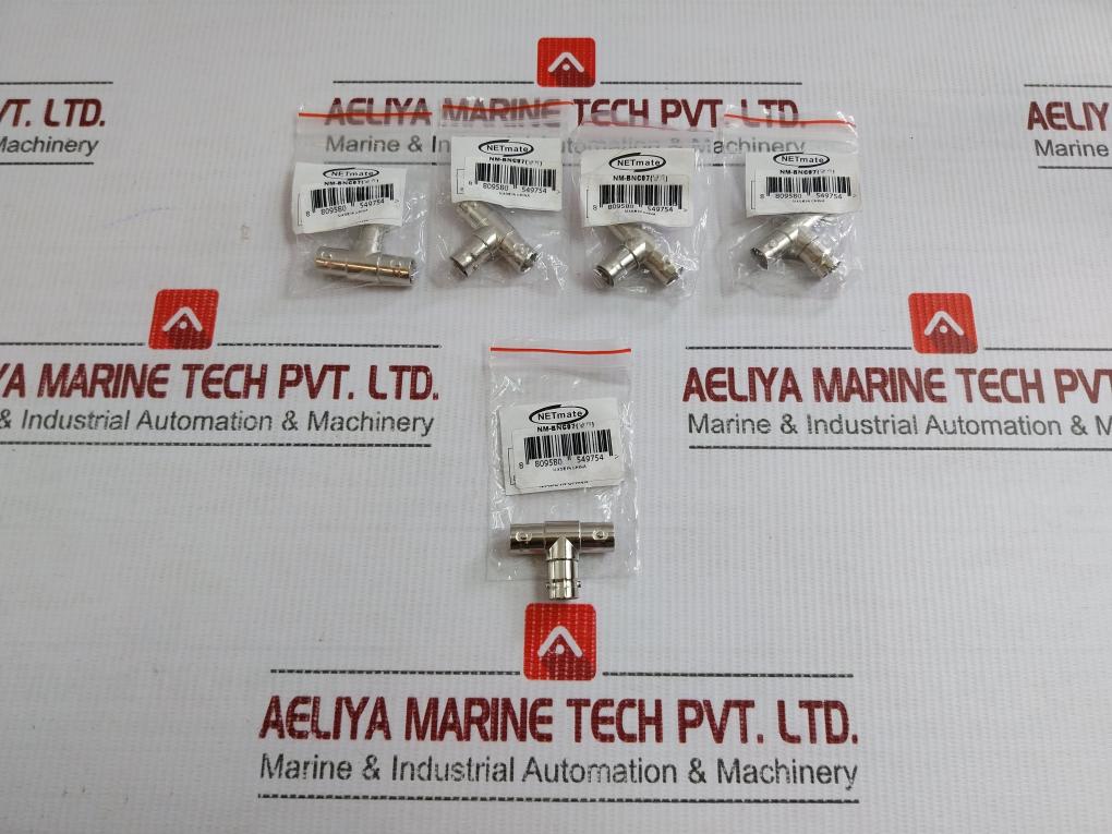 Lot Of 5X Nm-bnc07 Netmate T-type Connector