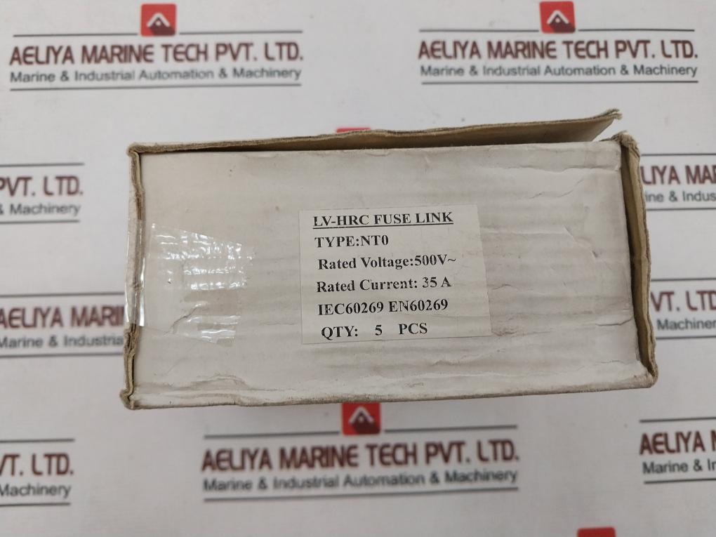 Lot Of 5X NT0 LV-HRC Fuse Link 35A