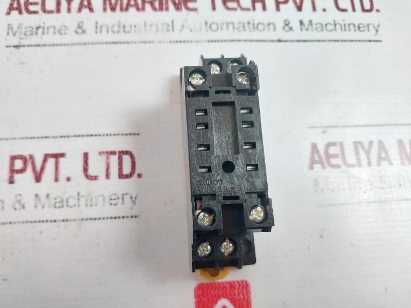 Lot of 5X OMRON PYF08A-E Relay Socket Base 8-Pin 7A 250VAC