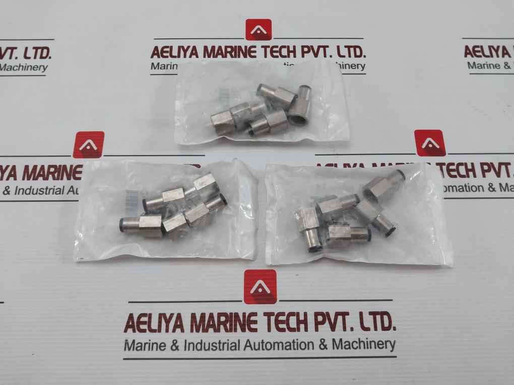 Lot Of 5X Rs 492-8520 Legris Pneumatic Fitting 6Mm X 1/4 Bspp