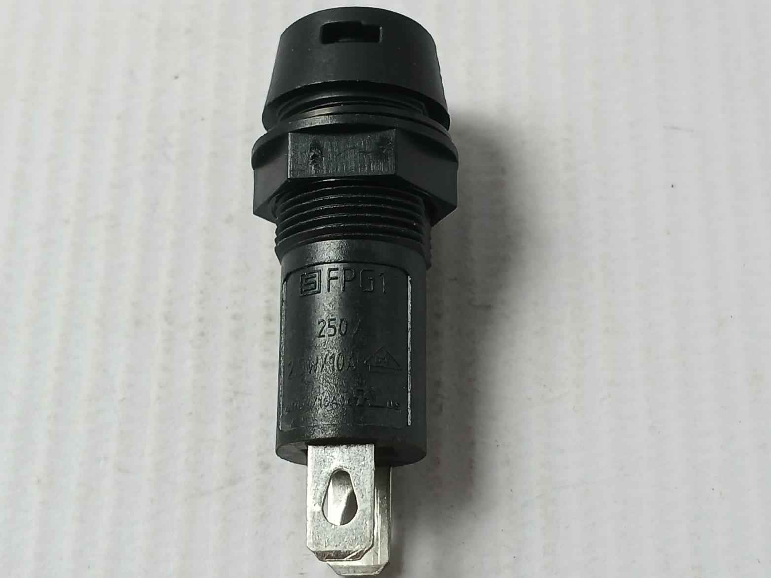 Lot Of 5X Schurter Fpg1 Fuse Support Holder 2,5W/10A 400V
