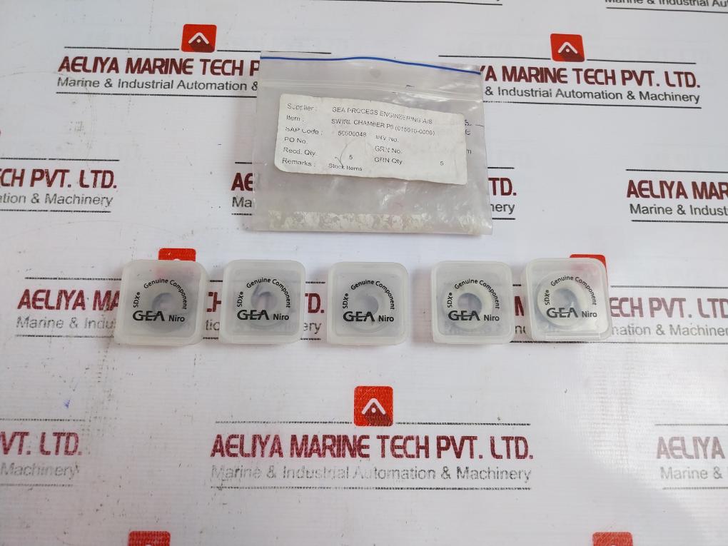 Lot of 5X SDX P6 Swirl Chamber GEA Niro